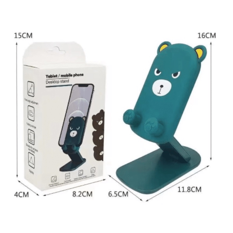 ANG PHONE HOLDER FOLDING STAND HP KARAKTER HD40 / DUDUKAN HP TABLET LIPAT MOTIF CARTOON