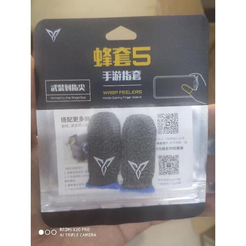 2PCS ORIGINAL SARUNG JEMPOL GAME FLYDIGI WASP 5 SARUNG JEMPOL HANDPHONE Flydigi 2 4 5 PUBG CODM MLBB LOKI GAMESIR TALONS SLEEVESR SARUNG JARI HANDPHONE