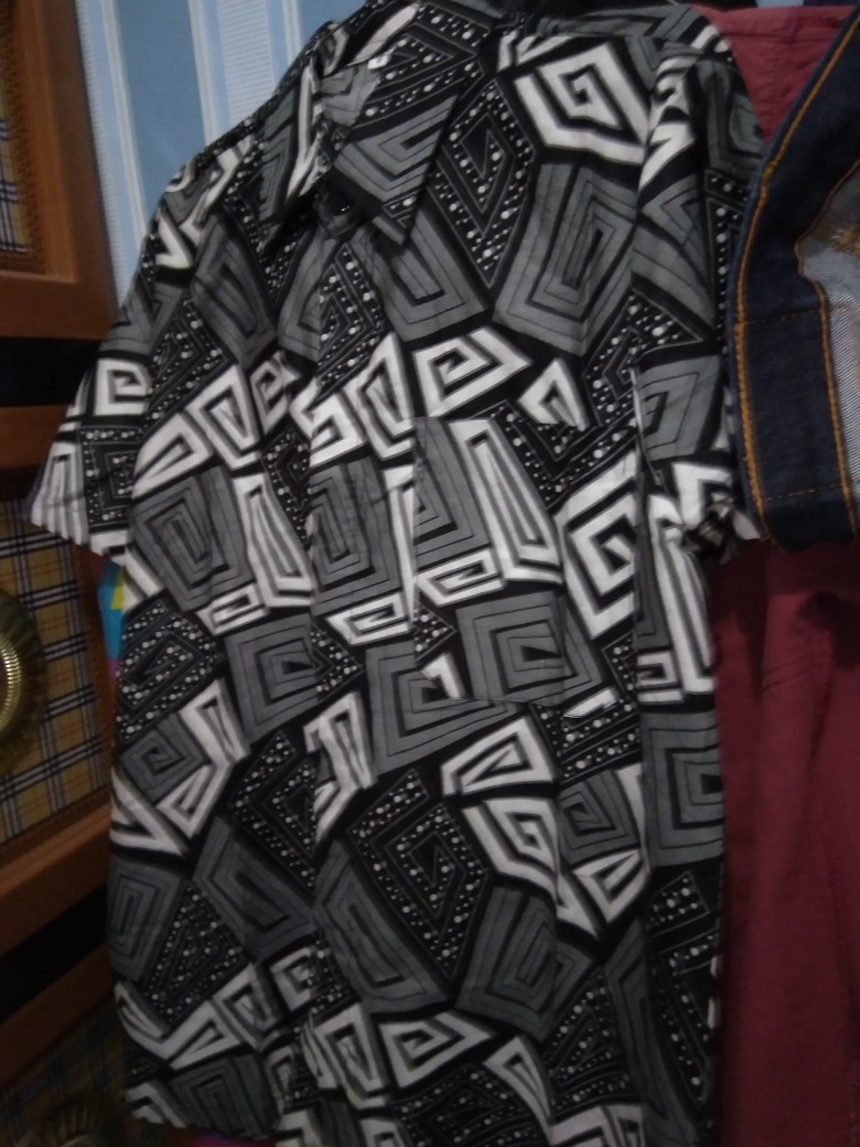 Promo 12.12 Bswart Batik Hrb026 Kenongo Padi Pekalongan M L Xl Batik Pria Murah Modern Grosir