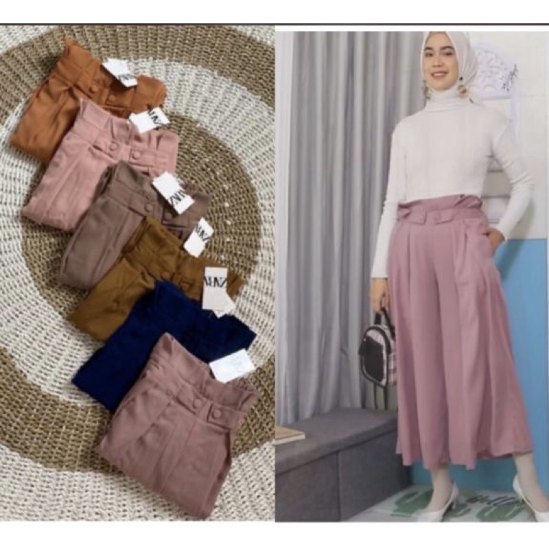 celana kulot Import x8