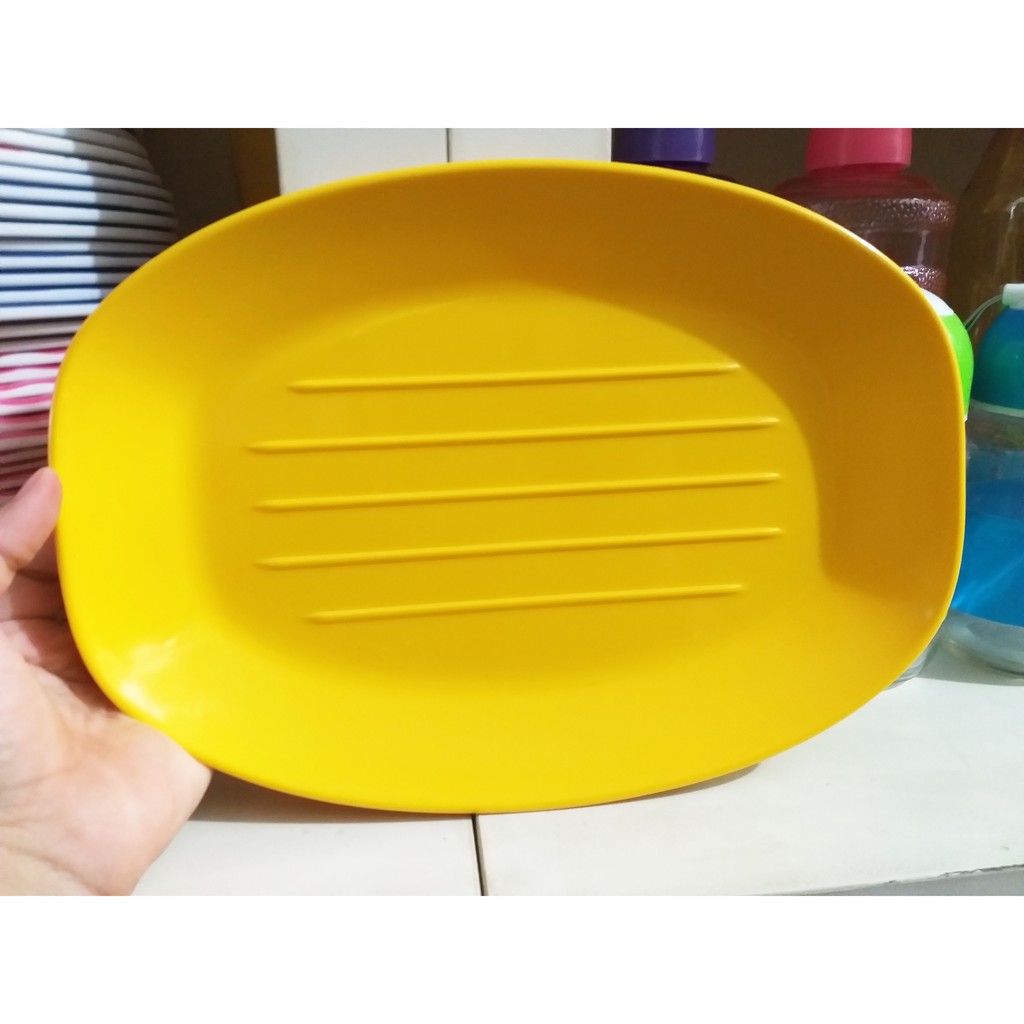 Piring Saji Melamin / Piring Melamin Oval / Piring Melamin / Piring oval / Piring Saji