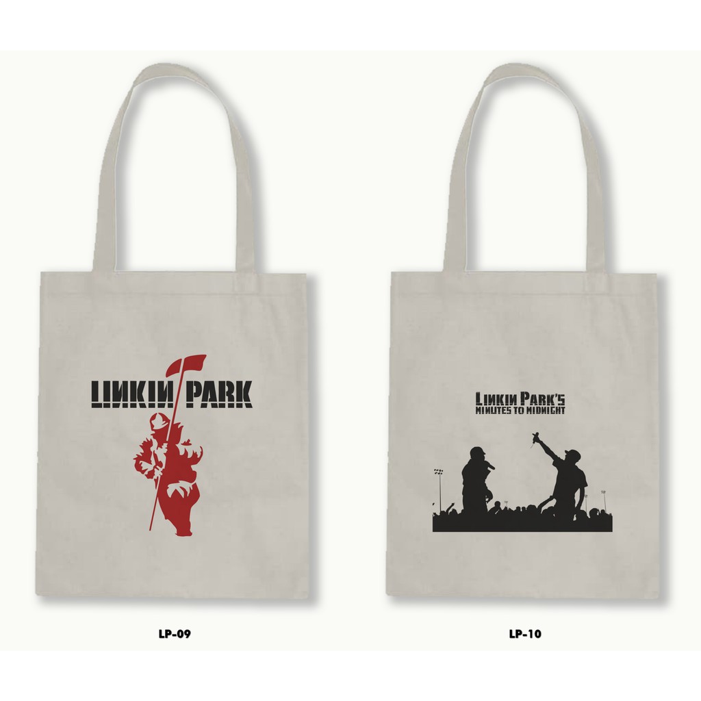 TOTE BAG BLACU - LINKIN PARK