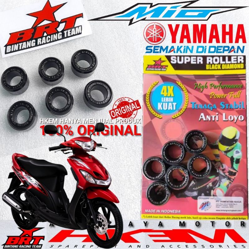 ROLLER MIO SPORTY MIO J MIO SOUL NOUVO MIO GT ROLLER RACING BRT LOLER 7 8 9 10 GRAM KAWAHARA TDR KTC
