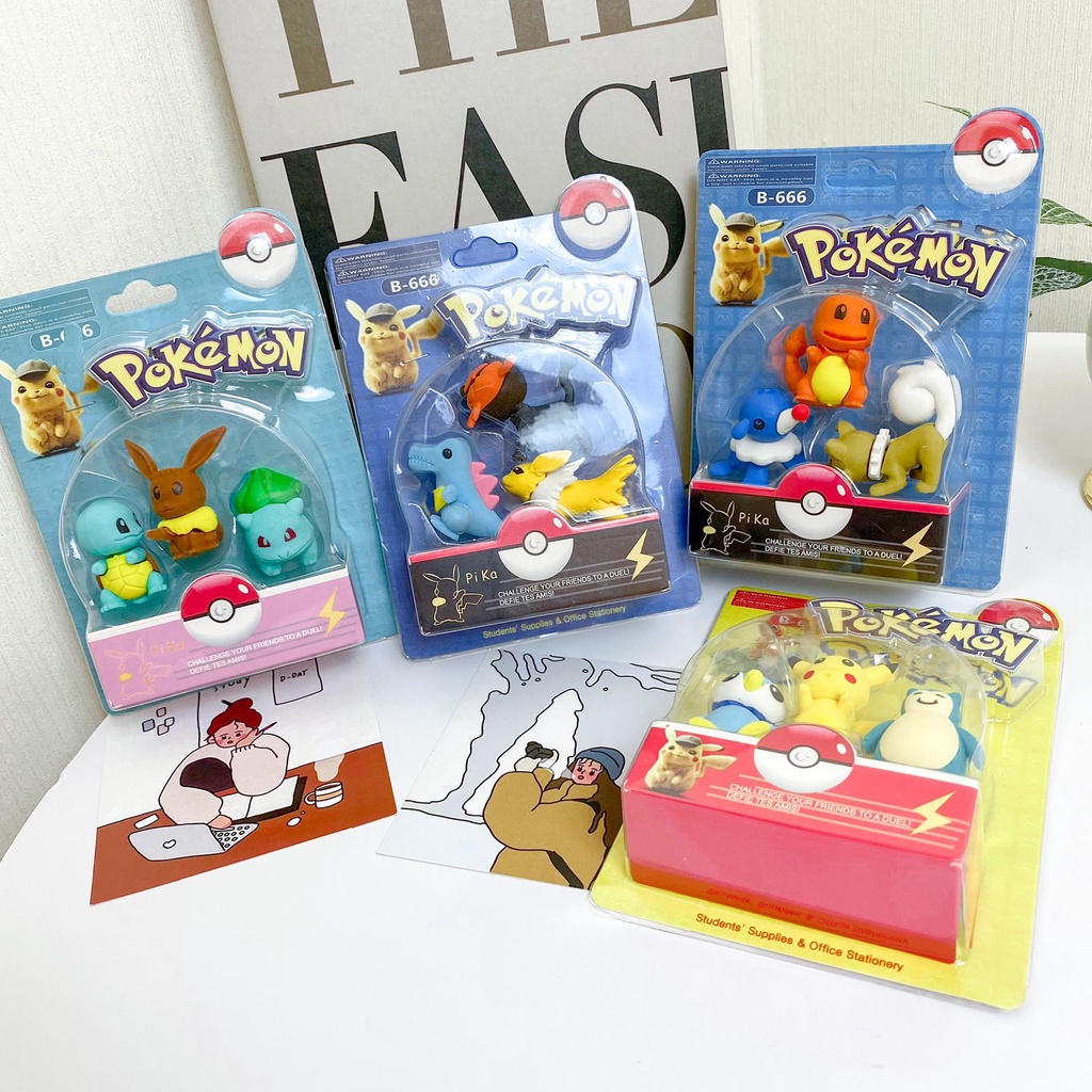 

PENGHAPUS POKEMON SETIP HAPUSAN KARAKTER KARTUN POKEMON POCKET MONSTER ALAT TULIS MURAH LUCU READY COD