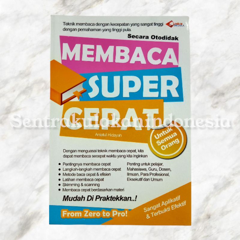 Laskar Aksara | Buku Membaca Super Cepat