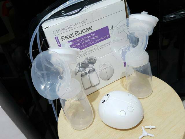 (ADA GARANSI) Pompa Asi Double Elektrik / Double Electric Breast Pump Real Bubee