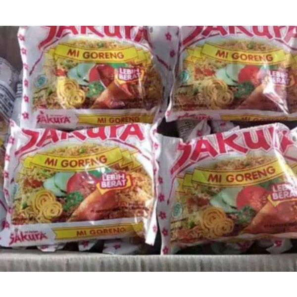 

TERBARU Paket hemat Mie Sakura goreng 10bungkus new