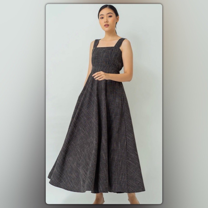 [SIAP KIRIM] Anni & Rossey Dress Black Claryn The Label