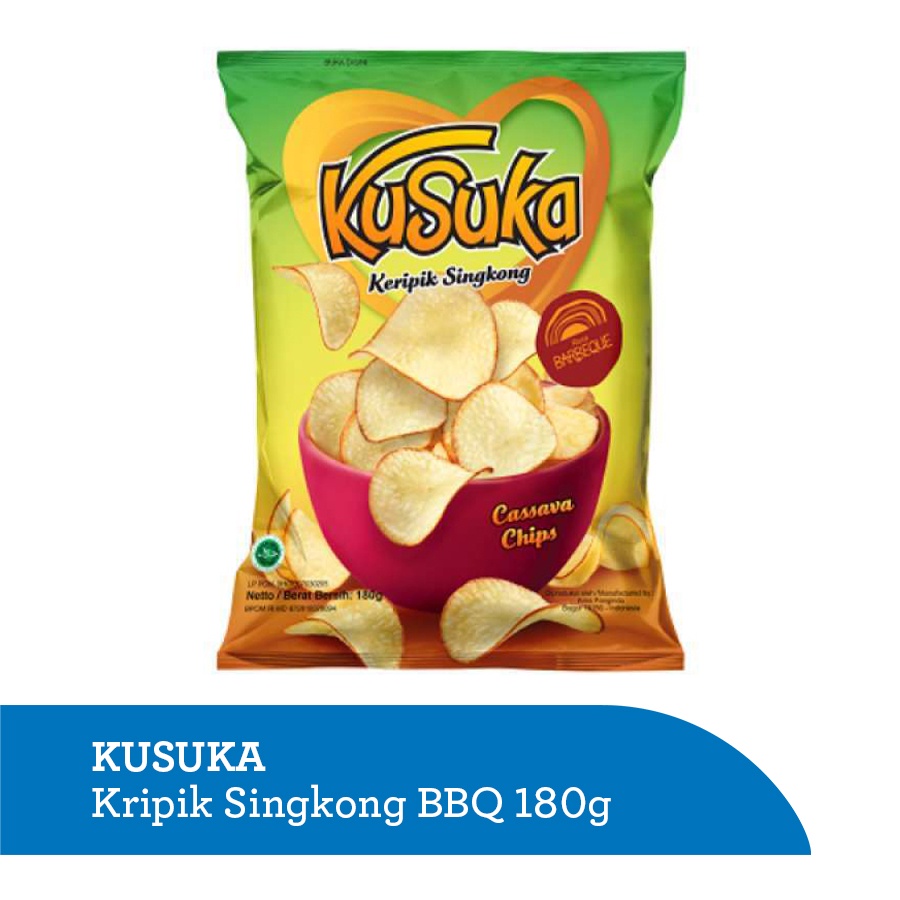 

Kusuka Keripik Singkong Barbeque 180 gr