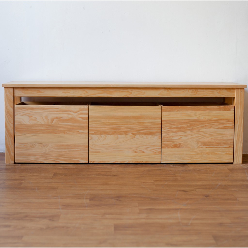 Uwitan Bench 3 Drawer - Bangku Panjang dengan 3 Laci