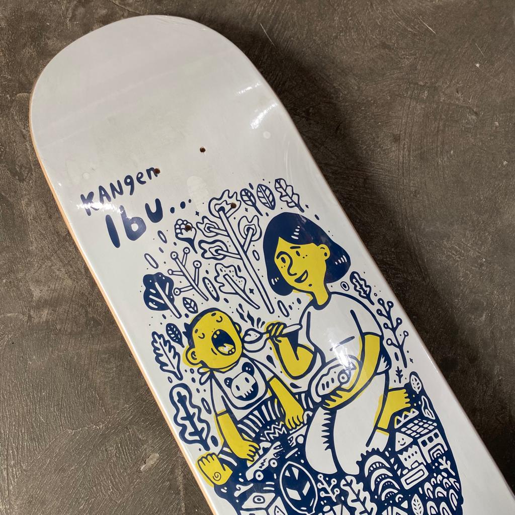 Puppets deck skateboard ayahibu series 2024 Murah Pemula original papan skate board
