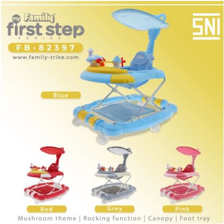 Baby Walker Family First Step 82397
