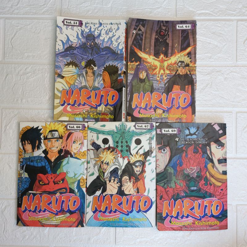 Jual Buku Komik Naruto Preloved | Shopee Indonesia