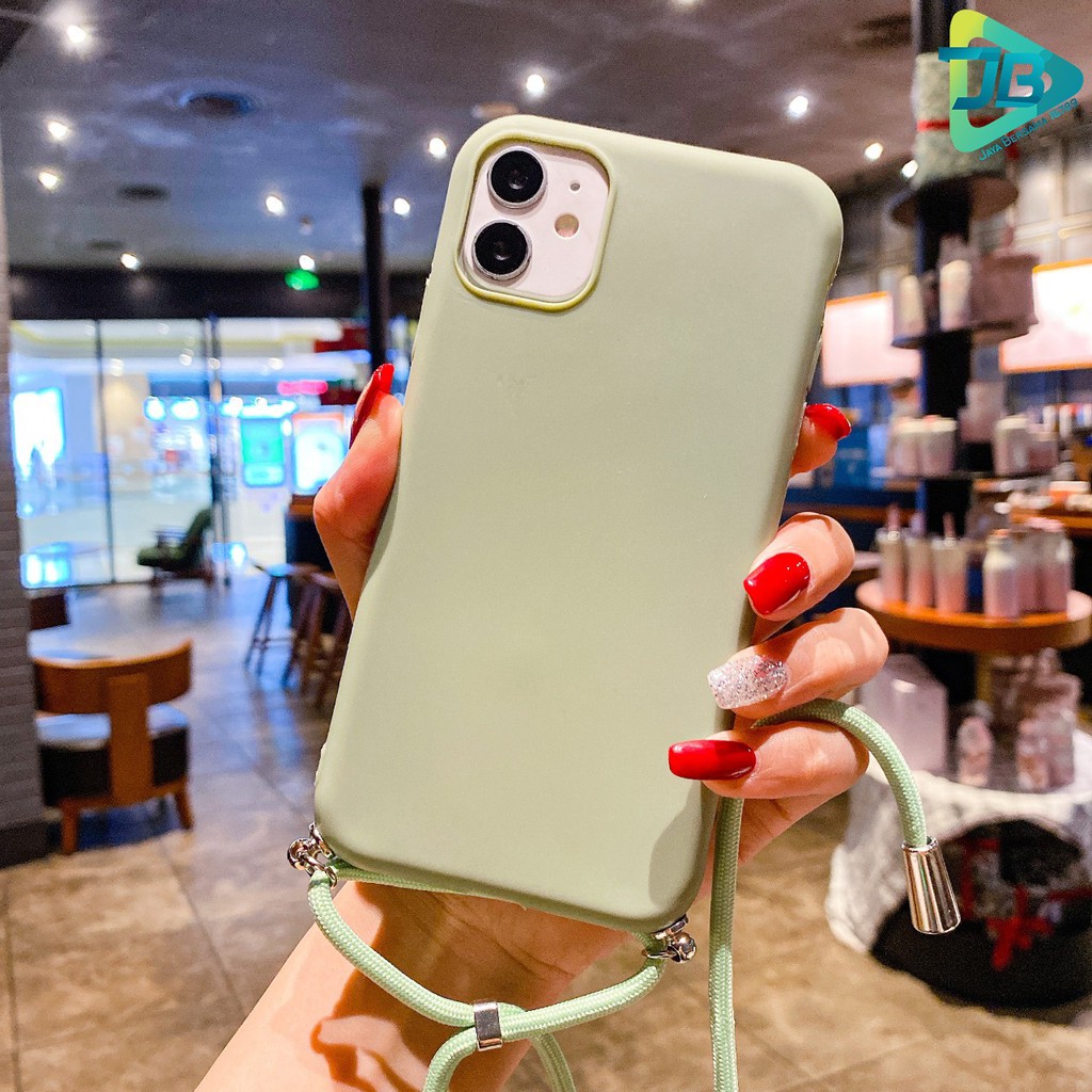 Softcase Slingcase Tali Lanyard Candy Xiaomi Redmi 8A 8 8A PRO 9 9A 9C Go Pro 8 8Se Lite JB2182