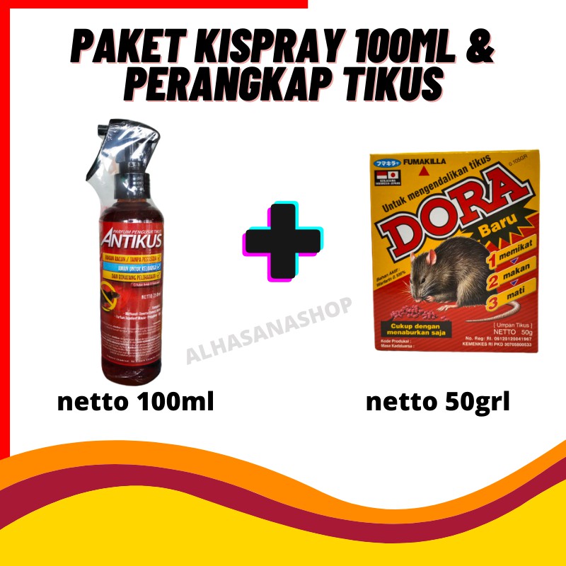 PERANGKAP TIKUS RACUN TIKUS &amp; SEMPROT PENGUSIR TIKUS AMPUH