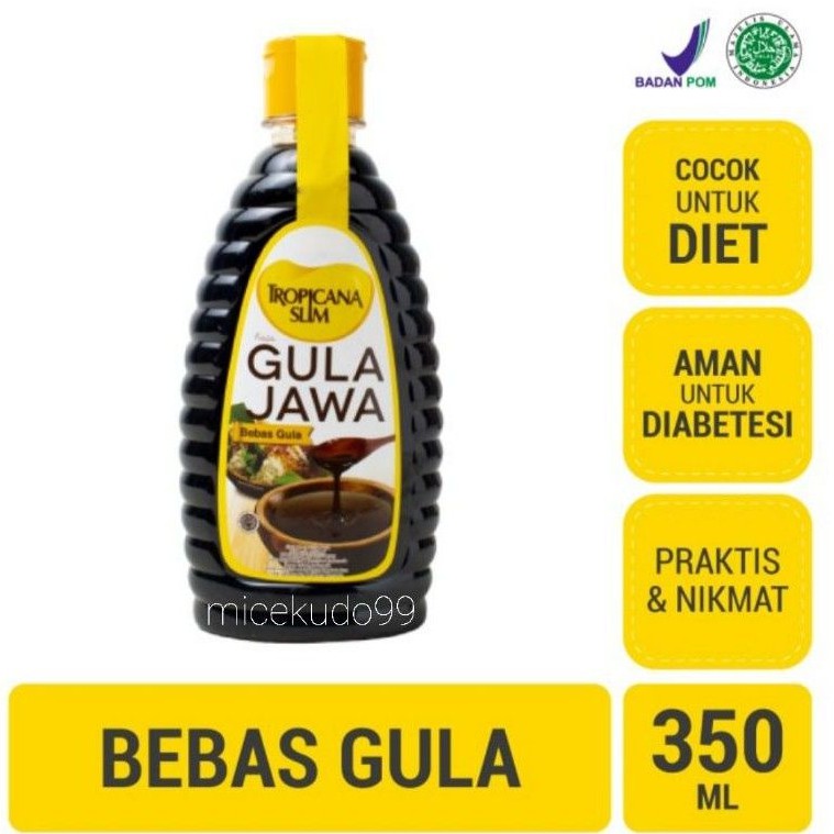 

TROPICANA SLIM GULA JAWA / MERAH AREN BROWN SUGAR FREE LOW CALORIES