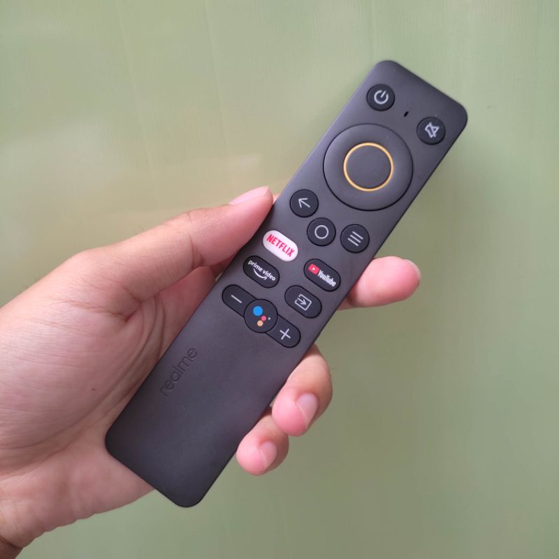 Remot TV REALME Original Smart TV Android TV Terbaru Google Assistant Remot TV REALME Smart TV Remot