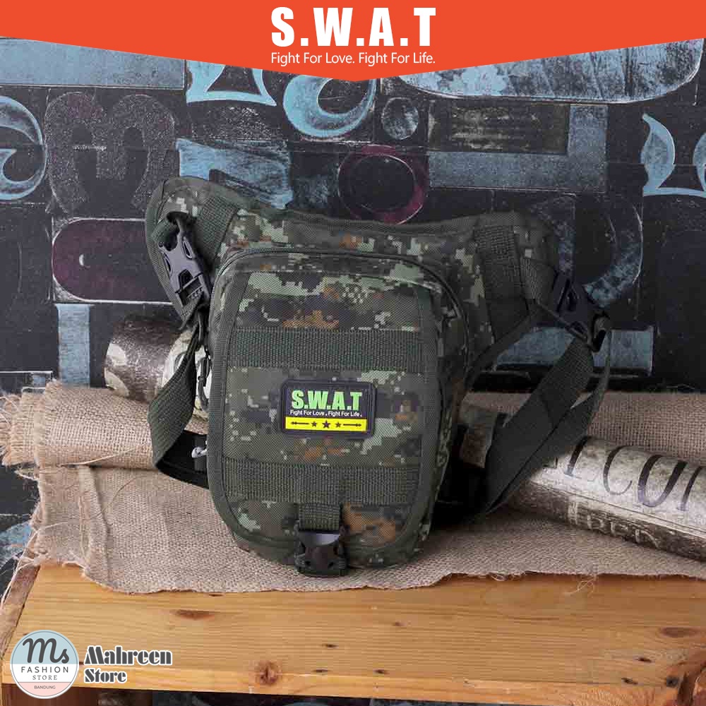 Tas Pria Tas Sling Bag Mini Tas Selempang Army Mini - SWAT | TCL 940