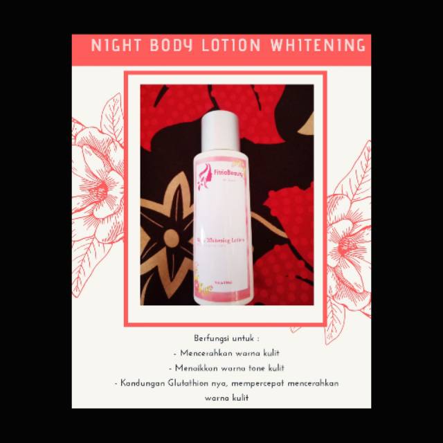 Night Body Lotion Whitening. HB Dosting