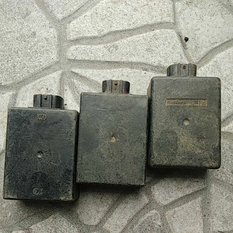 ecu cdi satria 2tak lumba badak satria kotak original copotan