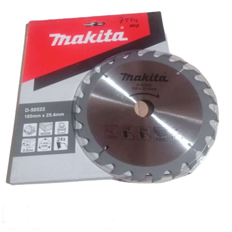 MAKITA Mata Circular Saw/ Mata Sirkel SERKEL MAKITA 185mmx24T (7 X 24T)