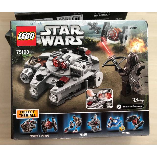 lego millenium falcon microfighter 75193
