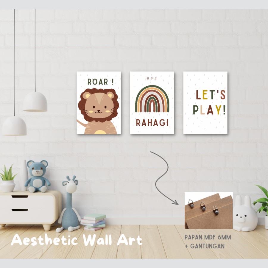 Wall Art - Pajangan Hiasan Dinding Ruang Anak