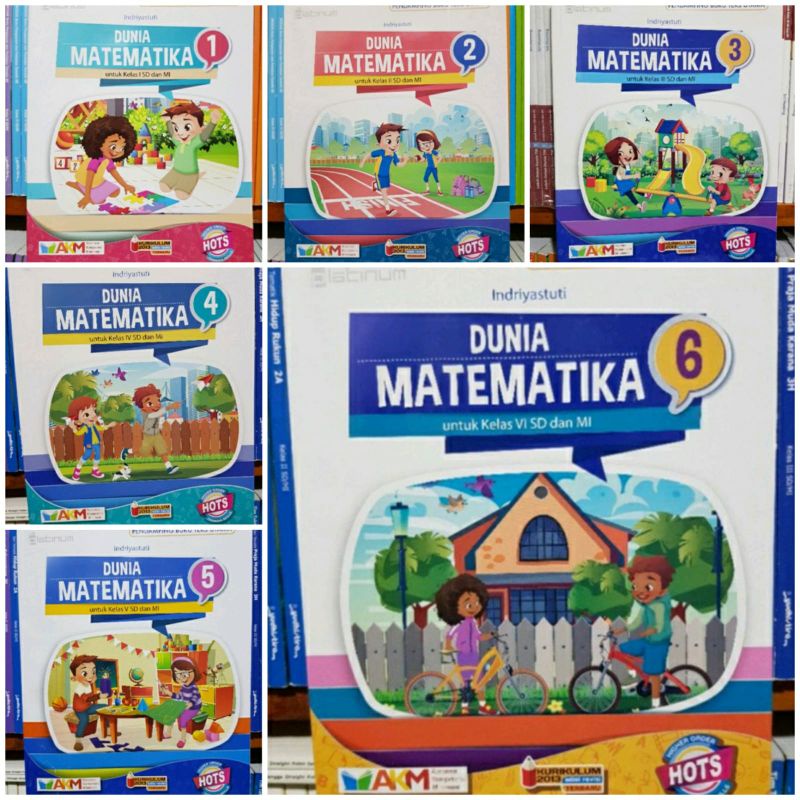 

Dunia Matematika Terbaru Hots kelas 1,2,3,4,5,6 Revisi Tiga Serangkai