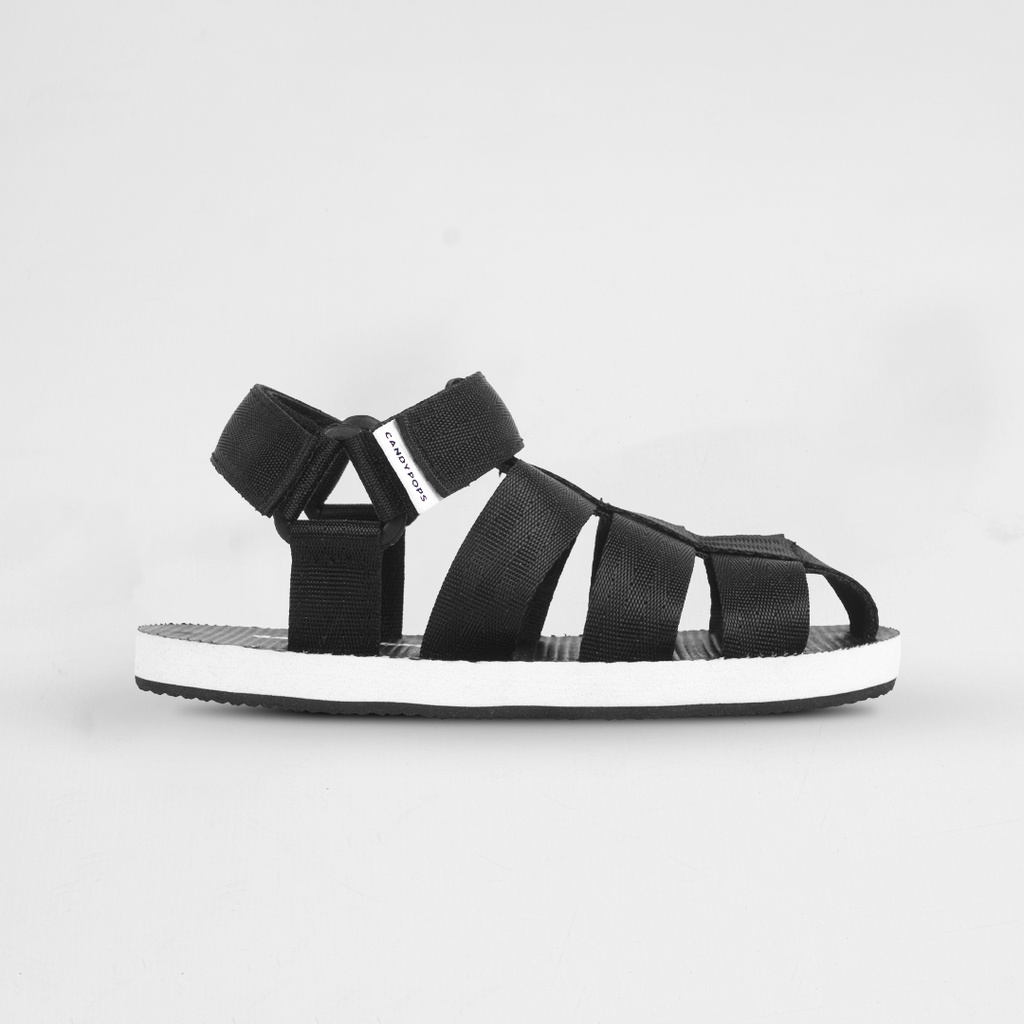 CANDYPOPS - Axel Black Sandal Gunung Anak Laki-laki/Perempuan Usia Balita 2 - 5 Tahun