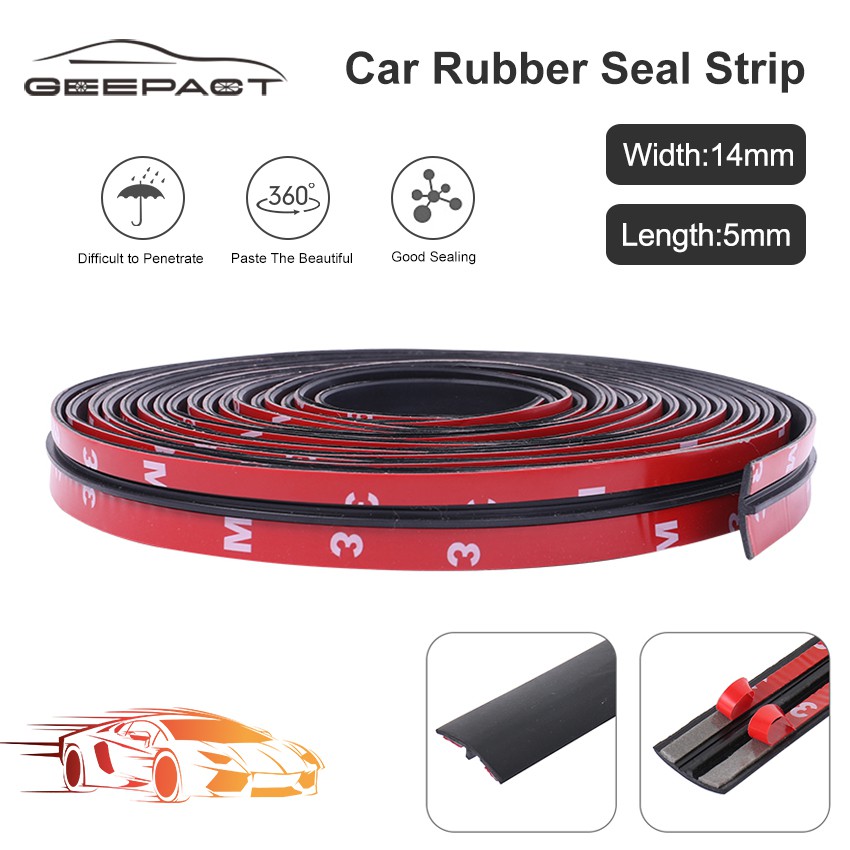 Geepact Car Rubber Seal Strips Auto Seal Protector Sticker Window Edge Windshield Roof Rubber Sealing Stripwindow Sunroof Cover Strip Water Dustproof Strip Noise Insulation Accessories Shopee Indonesia