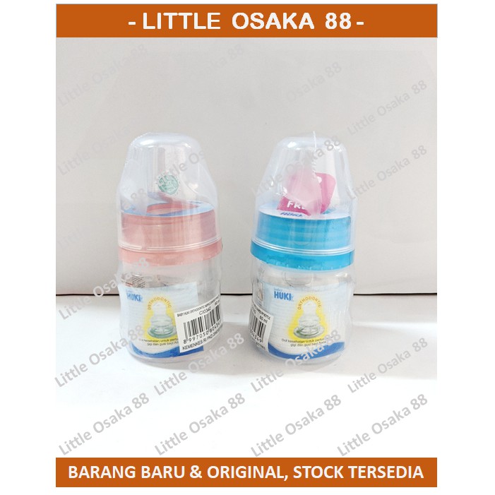 Botol Susu Bayi HUKI Orthodontik Slim Neck BPA Free 60 ml