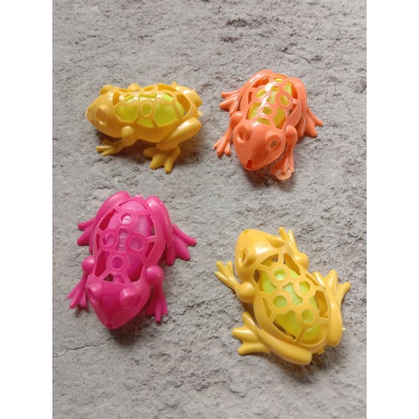 Mainan Anak Pistol air bentuk katak unik / pistol air kodok mini mainan jadul era 90an