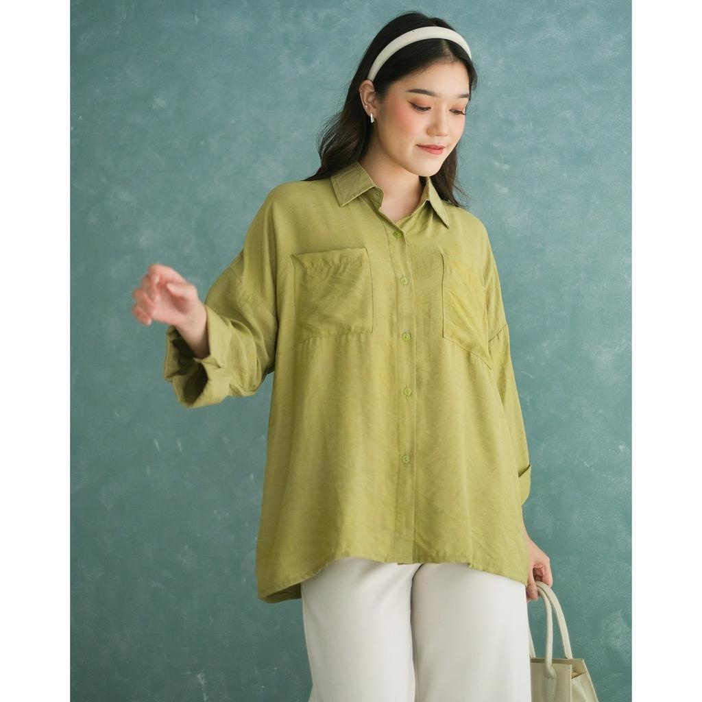 Myrubylicious FAWIJA SHIRT KODE LK2427| KEMEJA | KEMEJA WANITA | KEMEJA CRINCLE