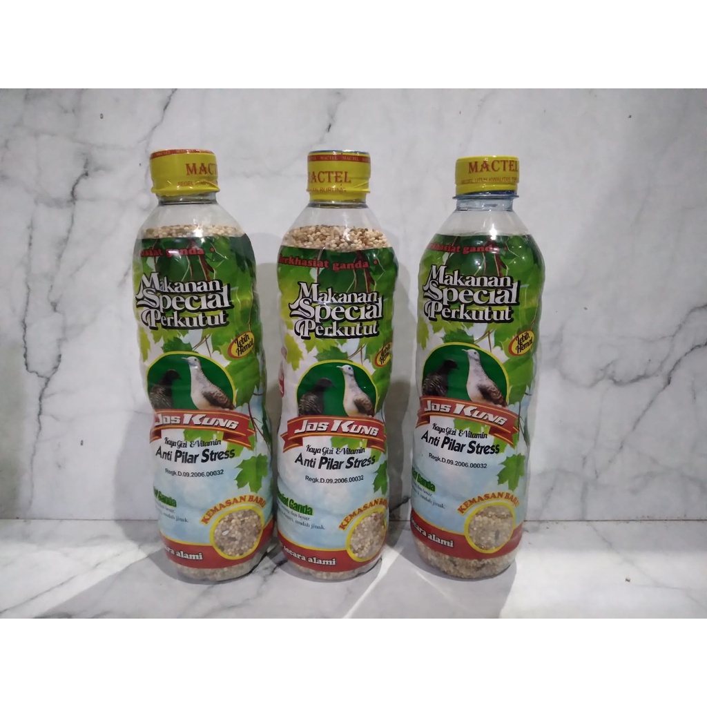 PAKAN BURUNG PERKUTUT JOSKUNG BOTOL