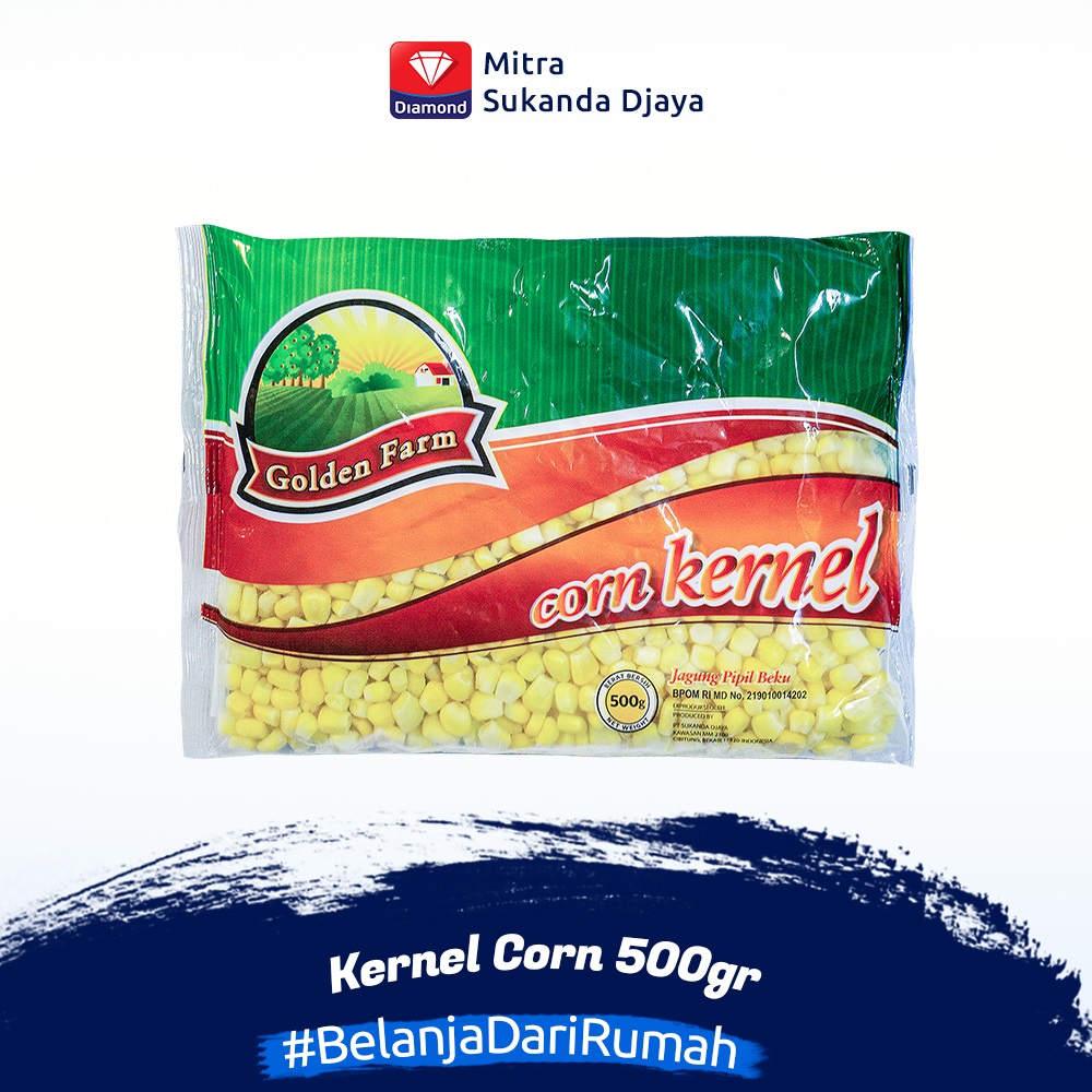 

kernel corn golden farm/jagung beku/ frozen corn