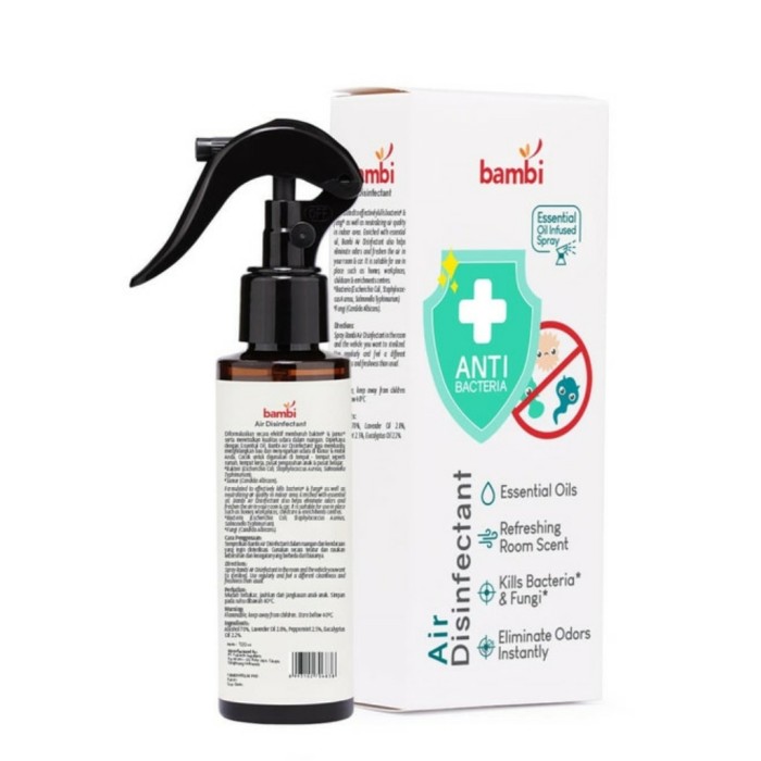 BAMBI Baby Air Disinfectant Spray 120ml Pembersih Udara Disinfektan