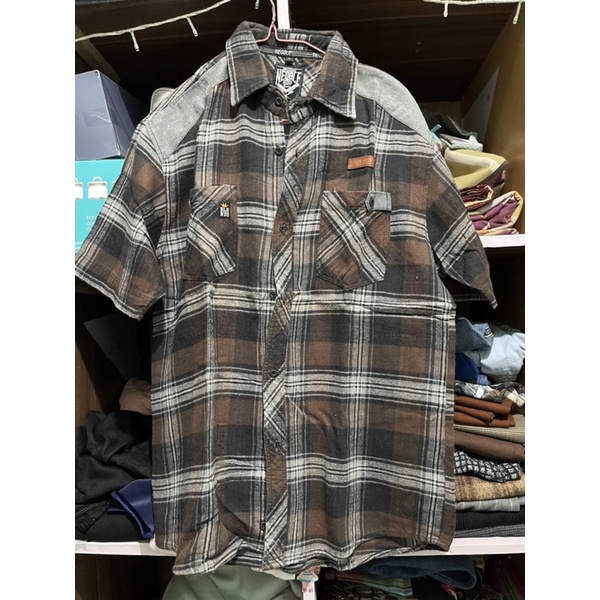pL preloved kemeja flanel pria
