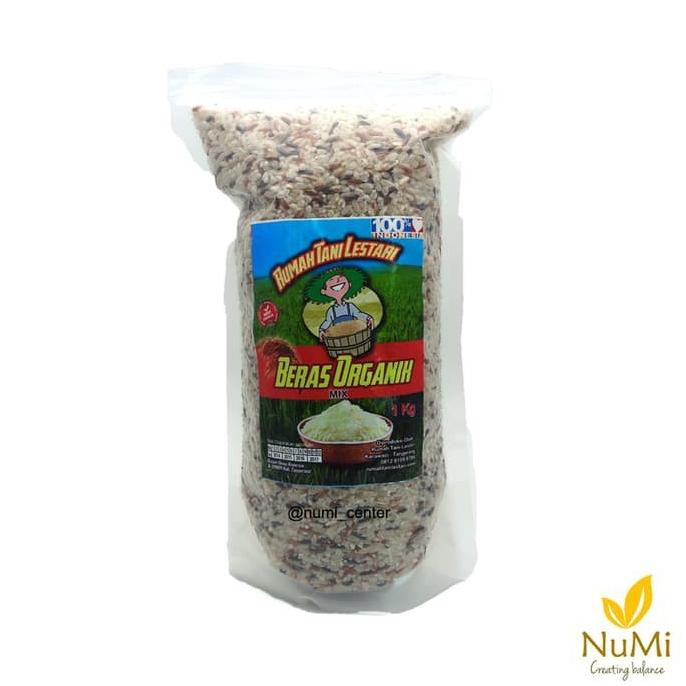 

2KG Organic Mixed Rice Beras Organik Campur 4 Warna RUMAH TANI LESTARI