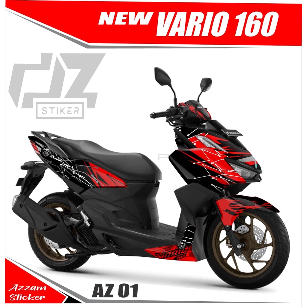 Decal VARIO NEW 160 Decal VARIO 160  full body Full Blok Decal VARIO NEW 2022 Dekal New VARIO 160 AZ