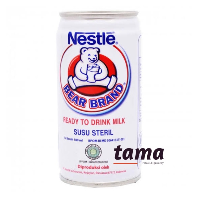 

Susu Bear Brand - Per Kaleng - 189 ML