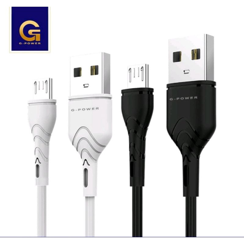 G-POWER U11 KD KABEL DATA USB MICRO TYPE C WITH SUPPORT 2.4A QUICK CHARGE FAST TRANSMISSION