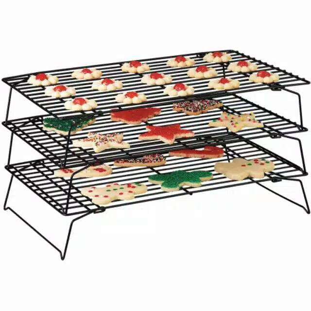 Only 1kg, Rak pendingin kue,  coolling rack,  rak pendingin kue susun 3 , rak pendingin kue