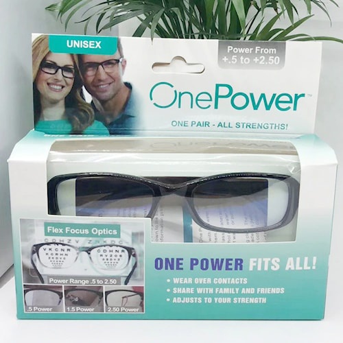 Kacamata Baca Plus Auto Focus ONE POWER READERS