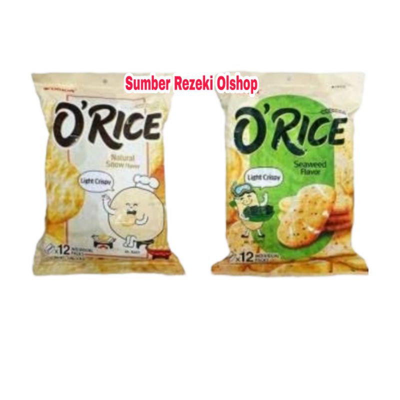 

Delfi Orion O'rice 151 gr - krekers beras aneka rasa