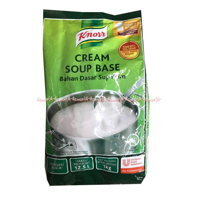 

Knorr Cream Soup 1Kg Sup Tepung Bahan membuat Kream Sup Instan