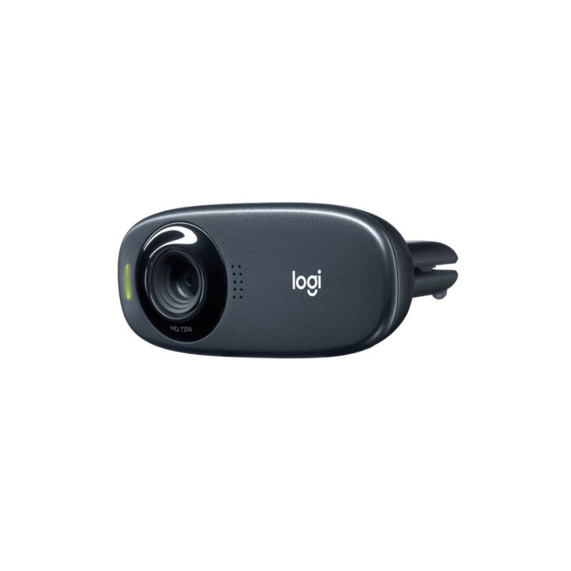 Logitech Mini Webcam HD 720P with Microphone - C310 - Black