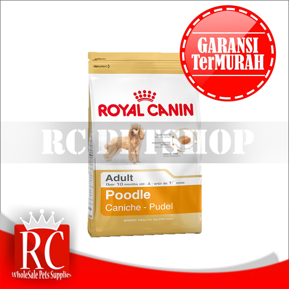 Makanan Anjing Royal Canin Adult Poodle 1,5 Kg