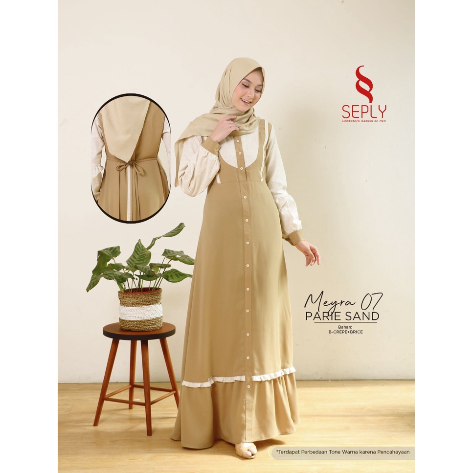 GAMIS TERBARU 2021 SEPLY MEYRA 07 PARIE SAND