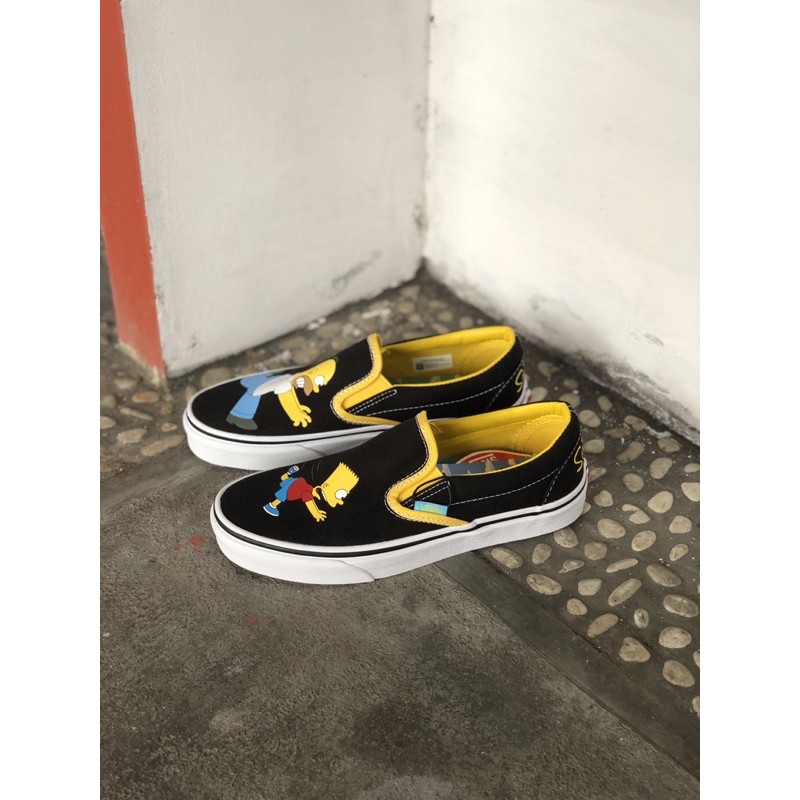 VANS SLIP ON BART & HOMER THE SIMPSONS