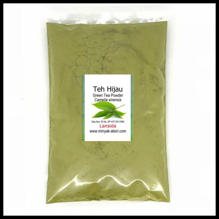 

Bubuk Teh Hijau 250 G Green Tea Powder Greentea Pure Serbuk Daun Murni
